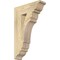 Ekena Millwork Olympic Traditional Rough Sawn Bracket, Douglas Fir, 4"W x 14"D x 22"H BKT04X14X22OLY01RDF - alternate 1